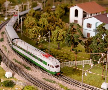 Plastico ferroviario "Ligure" panoramica