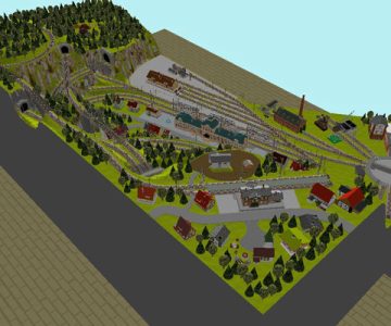Progetto ferroviario "Suggestioni tra boschi, ponti e gallerie" alto