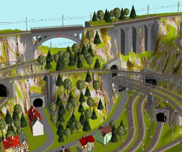 Progetto ferroviario "Suggestioni tra boschi, ponti e gallerie" ponte