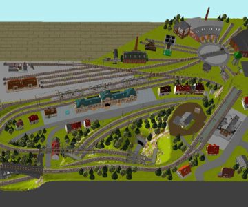 Progetto ferroviario "Suggestioni tra boschi, ponti e gallerie" visione completa