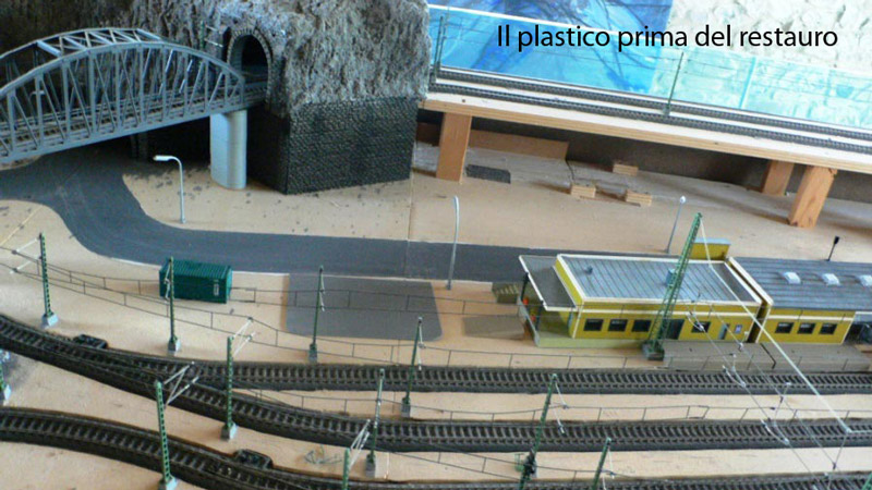 Plastico ferroviario restauro