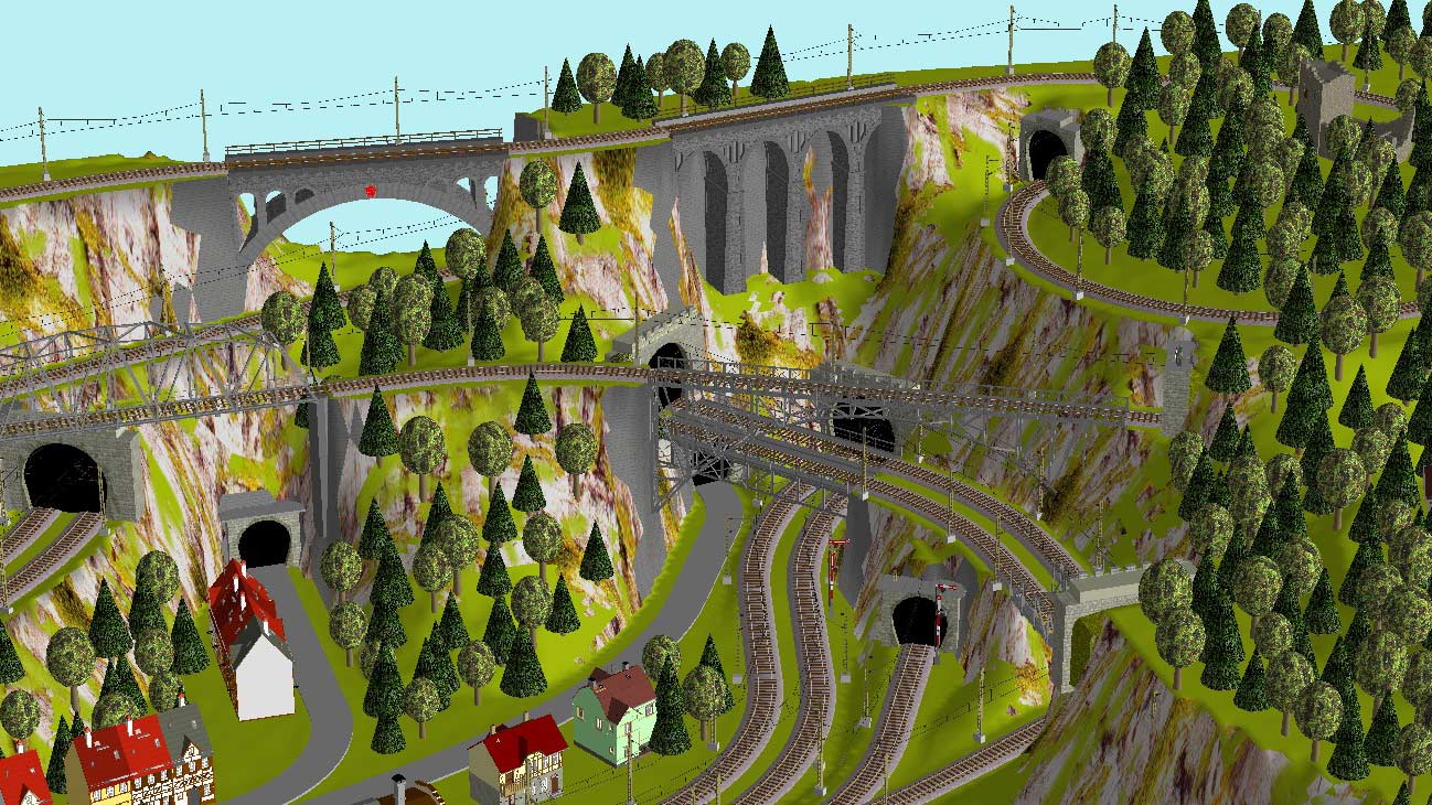 Progetto ferroviario "Suggestioni tra boschi, ponti e gallerie"